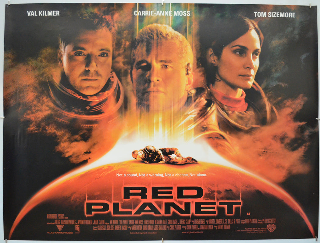 Red Planet  - Original Quad Poster - Film Poster - Movie Poster