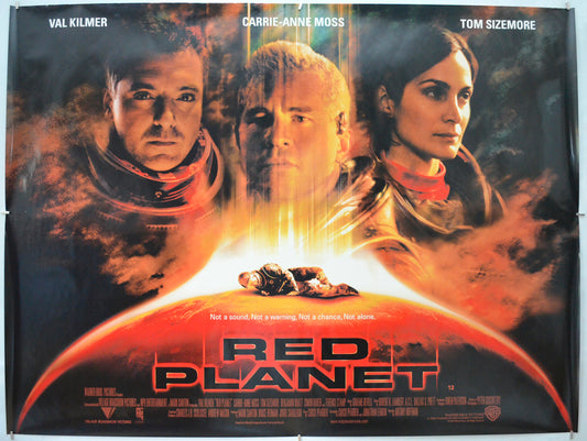 Red Planet Original Quad Poster - Film Poster - Movie Poster