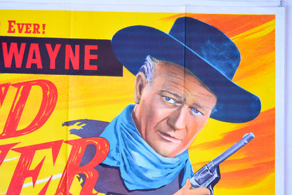 RED RIVER (Top Right) Cinema Quad Movie Poster 