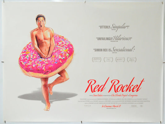 Red Rocket - Original Quad Poster - Film Poster - Movie Poster