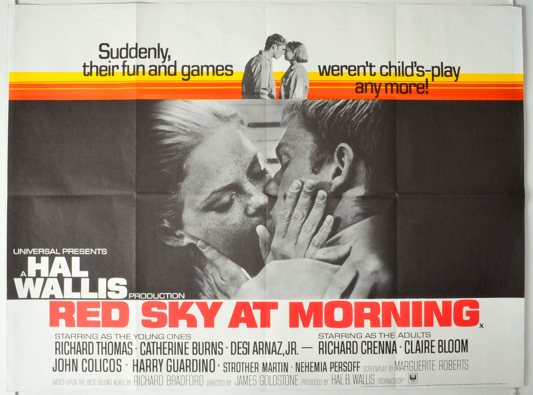 Red Sky At Morning Original British Quad Poster - Movie Poster