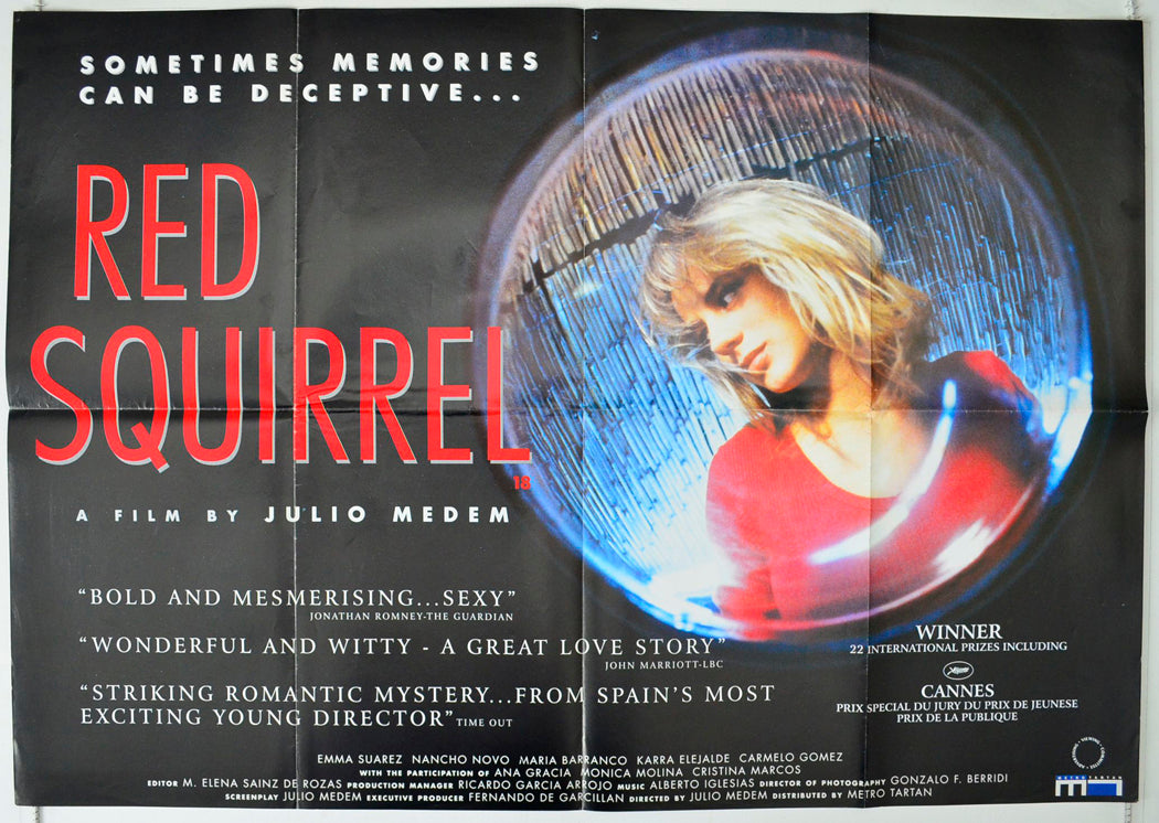 The Red Squirrel  (a.k.a La ardilla roja)   Original British Quad Poster - Movie Poster