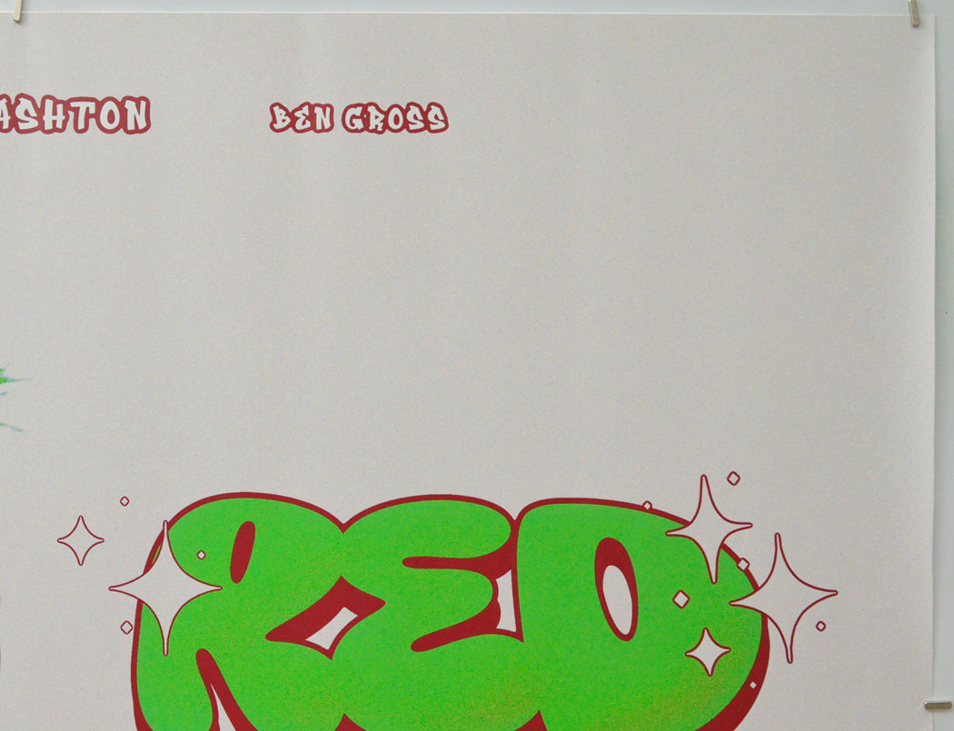 RED (with the green hair) (Top Right) Cinema Quad Movie Poster 