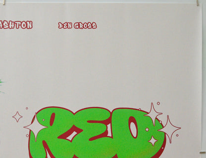 RED (with the green hair) (Top Right) Cinema Quad Movie Poster 