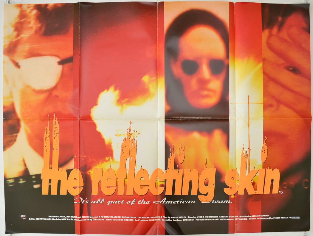 The Reflecting Skin   Original Quad Poster - Film Poster - Movie Poster 