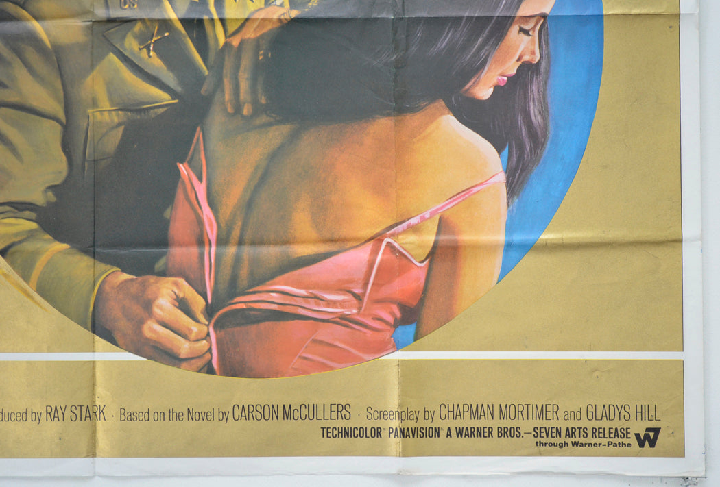 REFLECTIONS IN A GOLDEN EYE (Bottom Right) Cinema Quad Movie Poster 