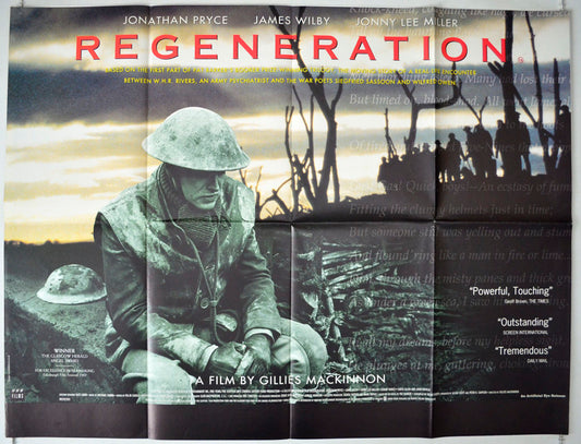 Regeneration  (a.k.a. Behind The Lines)   Original British Quad Poster - Movie Poster