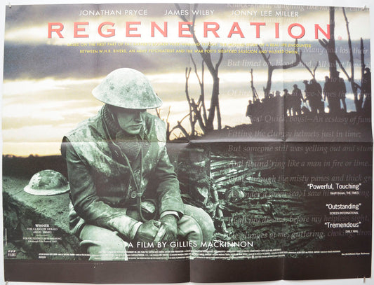 Regeneration (a.k.a. Behind The Lines) Original Quad Poster - Film Poster - Movie Poster