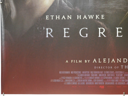 REGRESSION (Bottom Left) Cinema Quad Movie Poster 