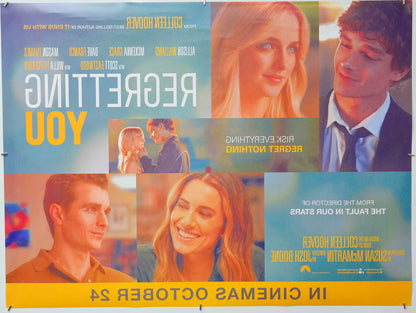Regretting You (Back) Cinema Quad Movie Poster 