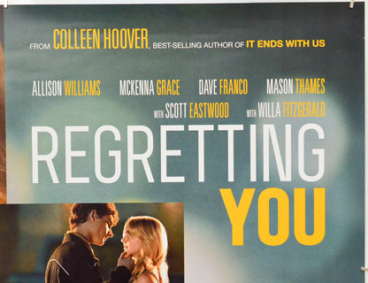Regretting You (Top Right) Cinema Quad Movie Poster 