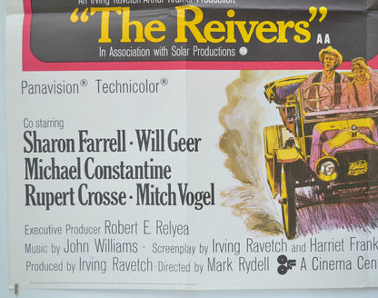 THE REIVERS (Bottom Left) Cinema Quad Movie Poster 