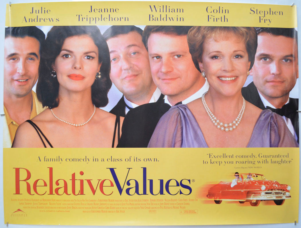 Relative Values Original Quad Poster - Film Poster - Movie Poster