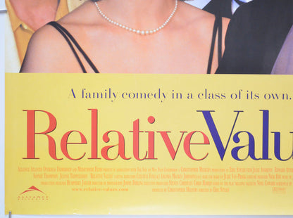 RELATIVE VALUES (Bottom Left) Cinema Quad Movie Poster 