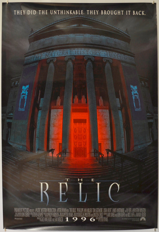 The Relic  Original One Sheet Poster - Film Poster - Movie Poster