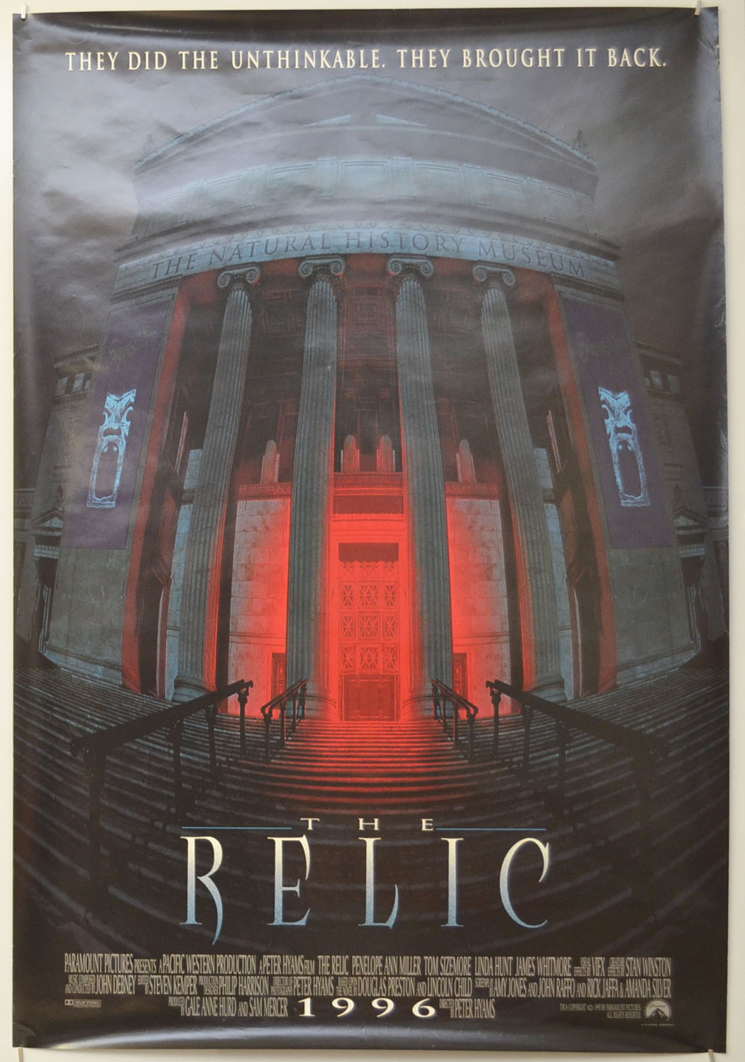 The Relic Original One Sheet Poster - Film Poster - Movie Poster