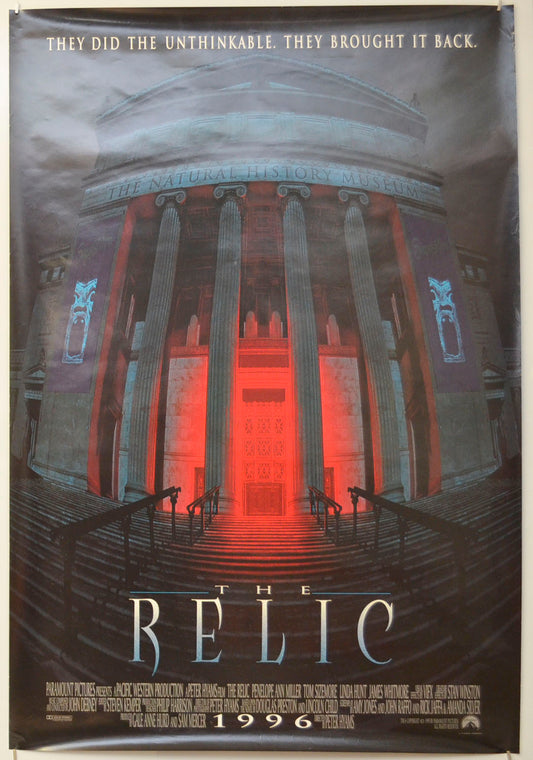 The Relic Original One Sheet Poster - Film Poster - Movie Poster