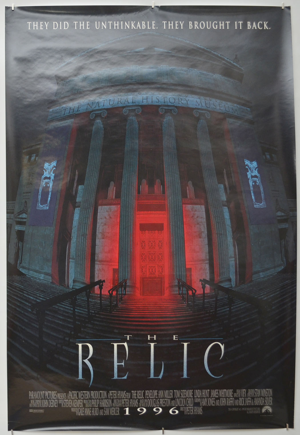 The Relic Original One Sheet Poster - Film Poster - Movie Poster