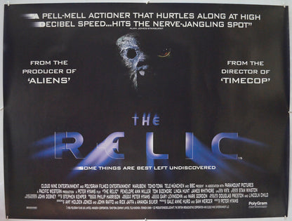 The Relic Original Quad Poster - Film Poster - Movie Poster