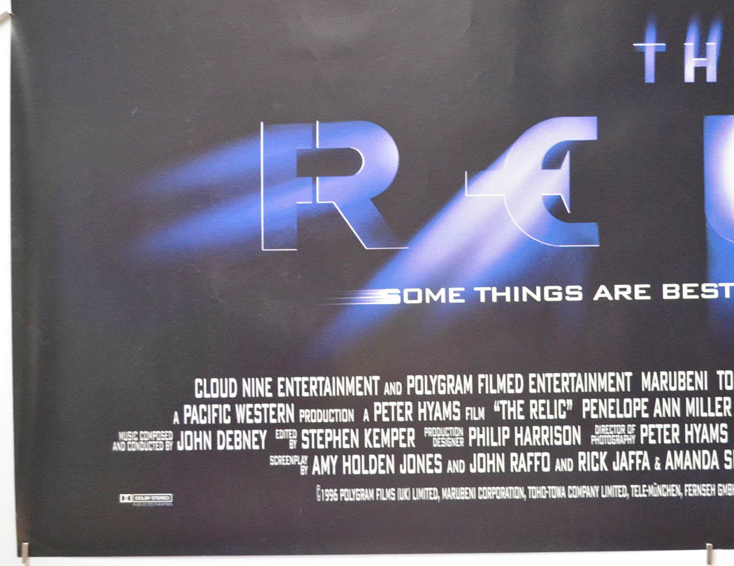 THE RELIC (Bottom Left) Cinema Quad Movie Poster 