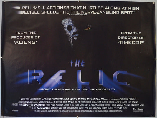 The Relic Original Quad Poster - Film Poster - Movie Poster  