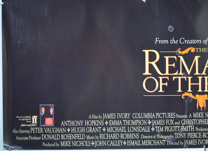 THE REMAINS OF THE DAY (Bottom Left) Cinema Quad Movie Poster 