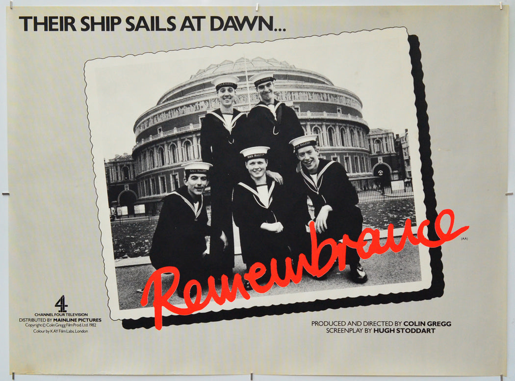 Remembrance - Original Quad Poster - Film Poster - Movie Poster