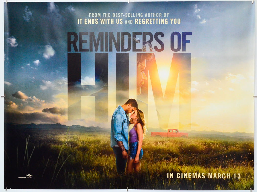 Reminders of Him - Original Quad Poster - Film Poster - Movie Poster