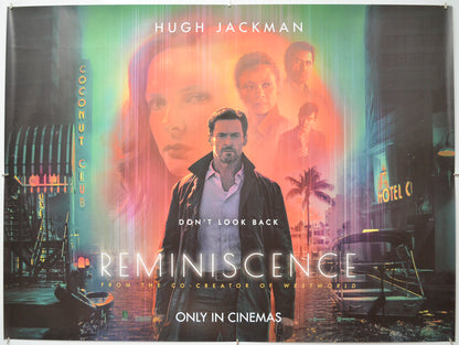 Reminiscence (Teaser / Advance Version) Original Quad Poster - Film Poster - Movie Poster