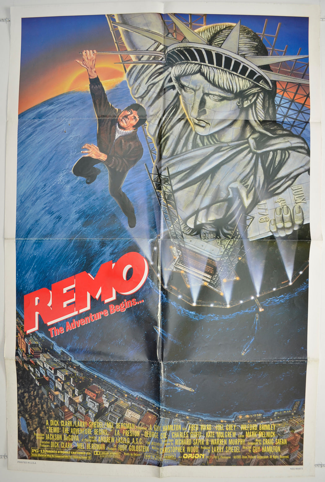 Remo : The Adventure Begins  Original One Sheet Poster - Film Poster - Movie Poster 