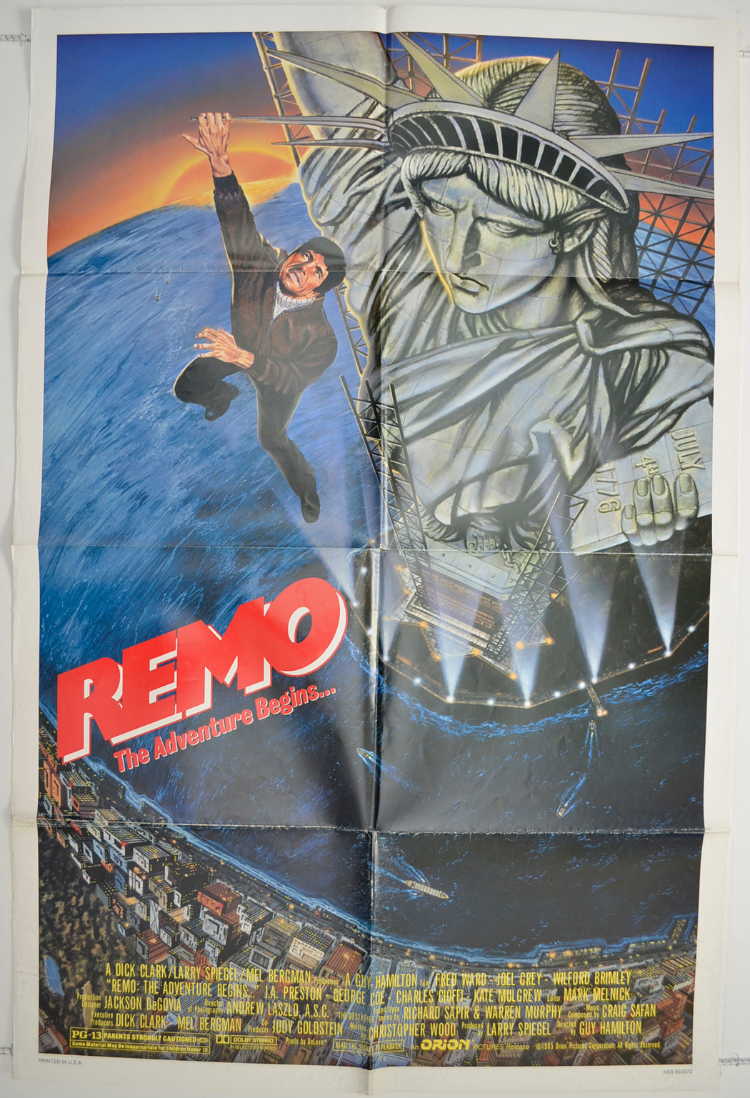 Remo : The Adventure Begins  Original One Sheet Poster - Film Poster - Movie Poster 