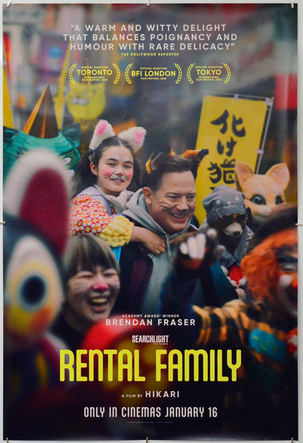 Rental Family - Original One Sheet Poster - Film Poster - Movie Poster 