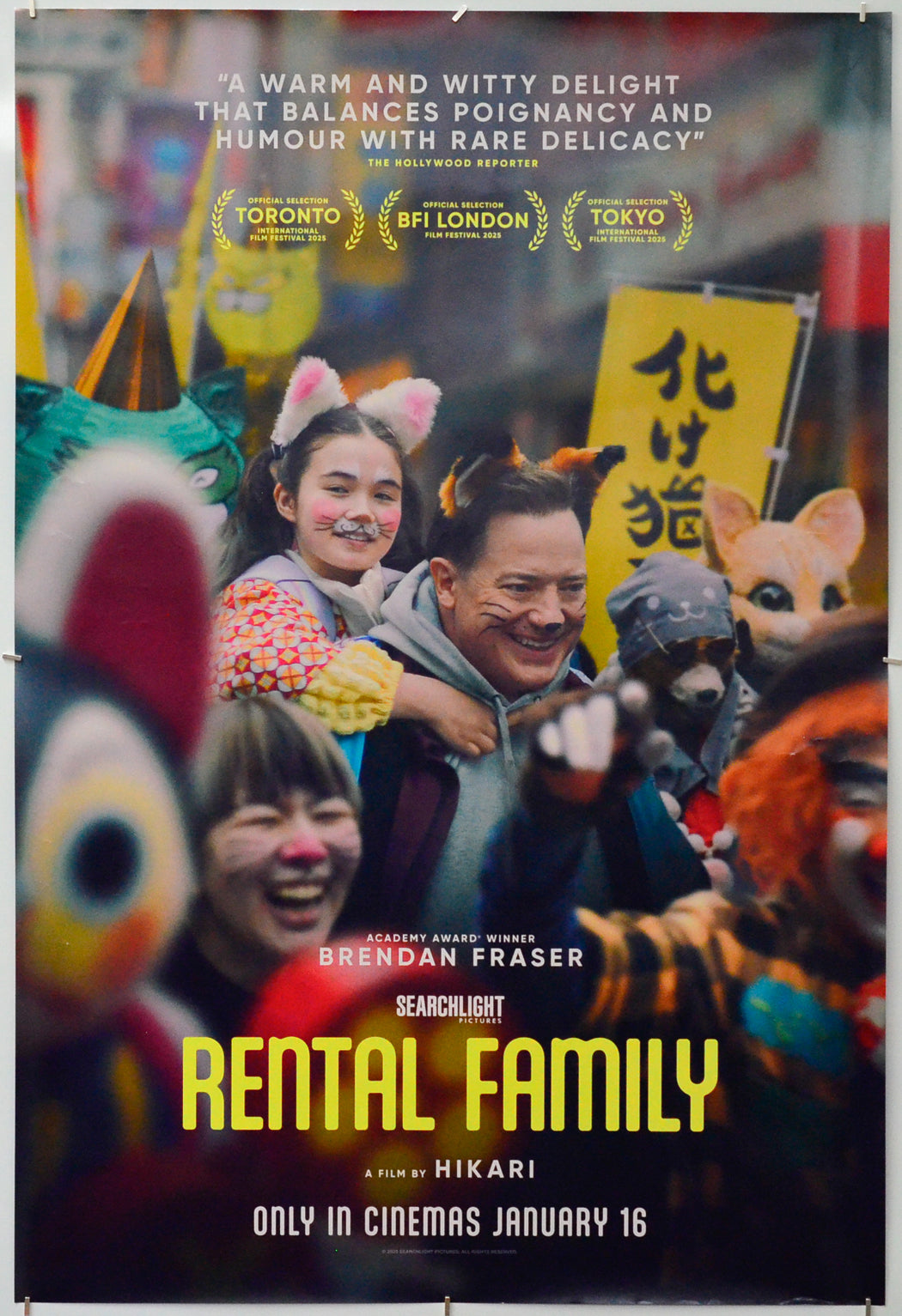 Rental Family - Original One Sheet Poster - Film Poster - Movie Poster 
