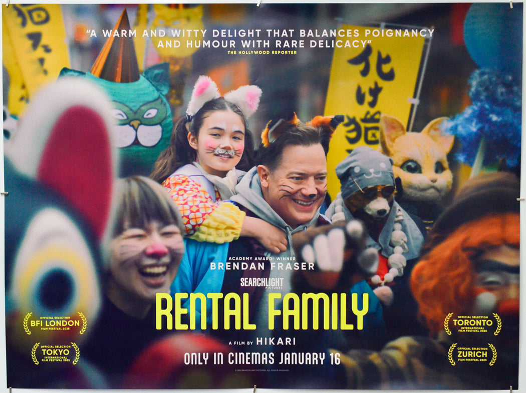 Rental Family - Original Quad Poster - Film Poster - Movie Poster