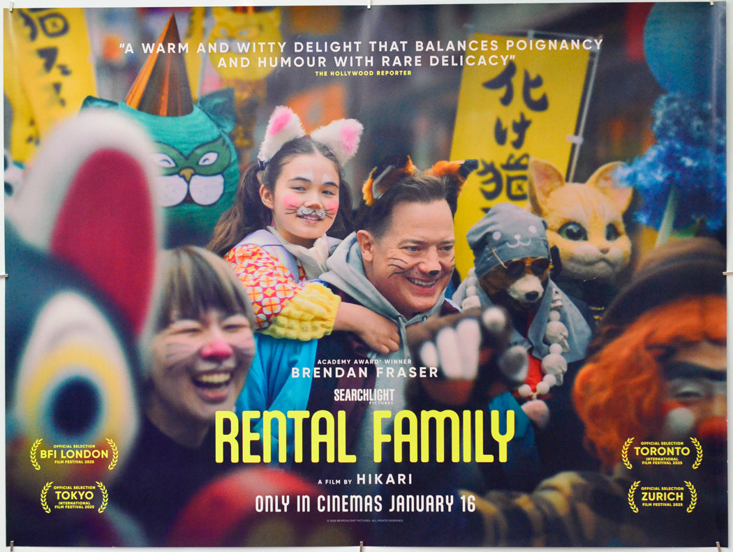 Rental Family - Original Quad Poster - Film Poster - Movie Poster