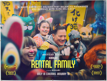 Rental Family - Original Quad Poster - Film Poster - Movie Poster