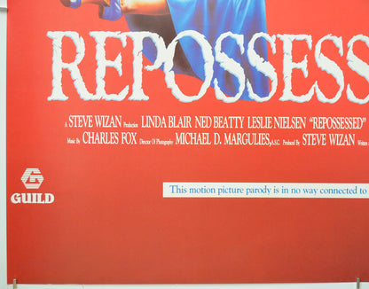 REPOSSESSED (Bottom Left) Cinema Quad Movie Poster 