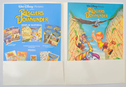 THE RESCUERS DOWN UNDER Cinema Exhibitors Campaign Press Book - INSIDE 