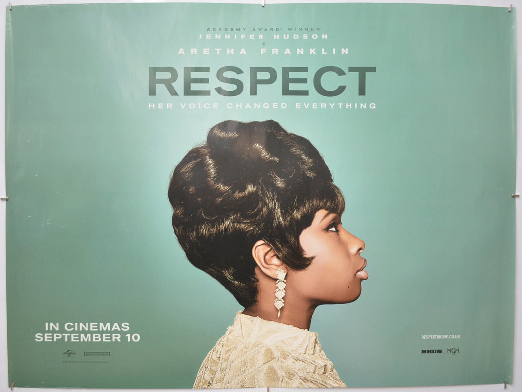 Respect Original Quad Poster - Film Poster - Movie Poster