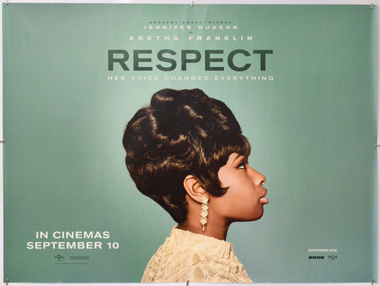 Respect - Original Quad Poster - Film Poster - Movie Poster