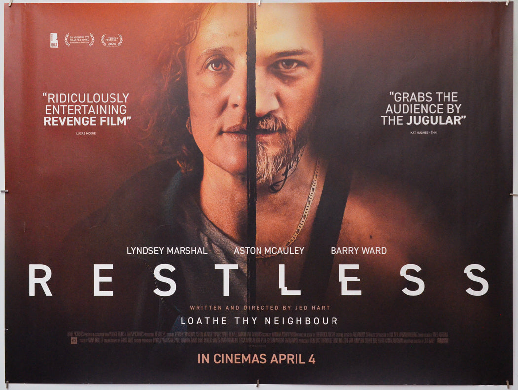 Restless - Original Quad Poster - Film Poster - Movie Poster