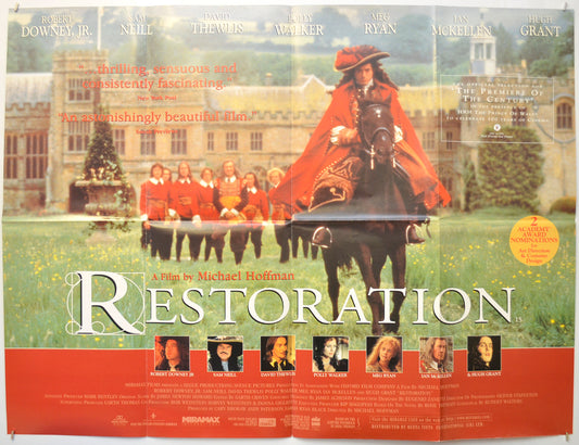 Restoration Original Quad Poster - Film Poster - Movie Poster