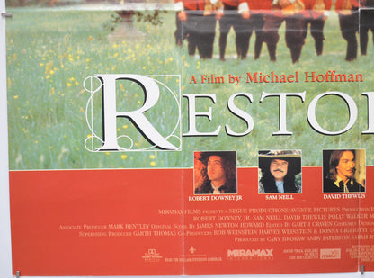 RESTORATION (Bottom Left) Cinema Quad Movie Poster 