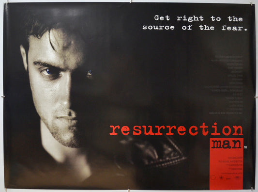 Resurrection Man Original Quad Poster - Film Poster - Movie Poster