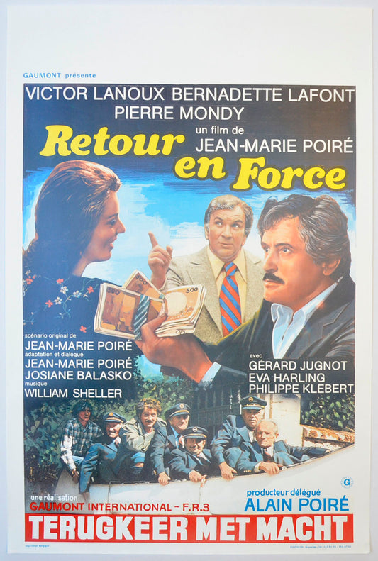 Retour En Force Original Belgian Poster - Film Poster - Movie Poster