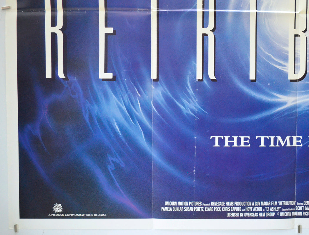 RETRIBUTION (Bottom Left) Cinema Quad Movie Poster 