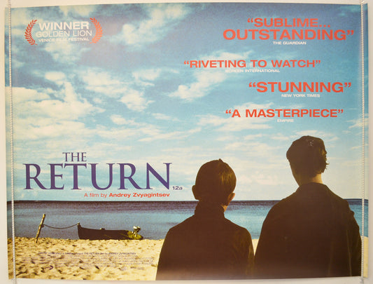 The Return  (a.k.a. Vozvrashchenie)   Original Quad Poster - Film Poster - Movie Poster