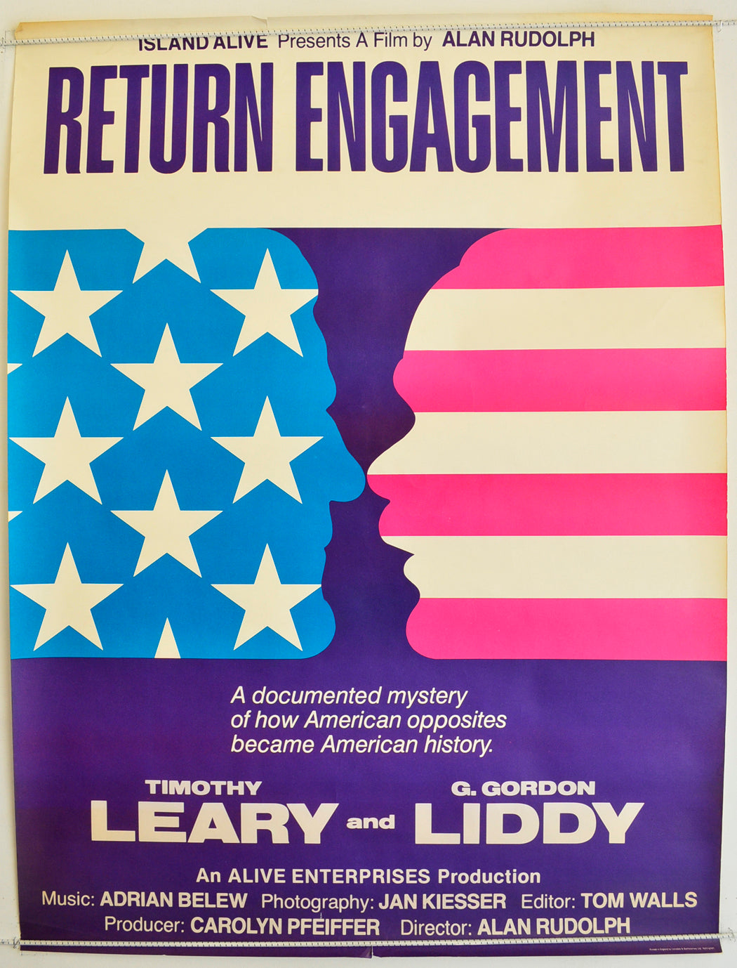 Return Engagement Original Quad Poster - Film Poster - Movie Poster  