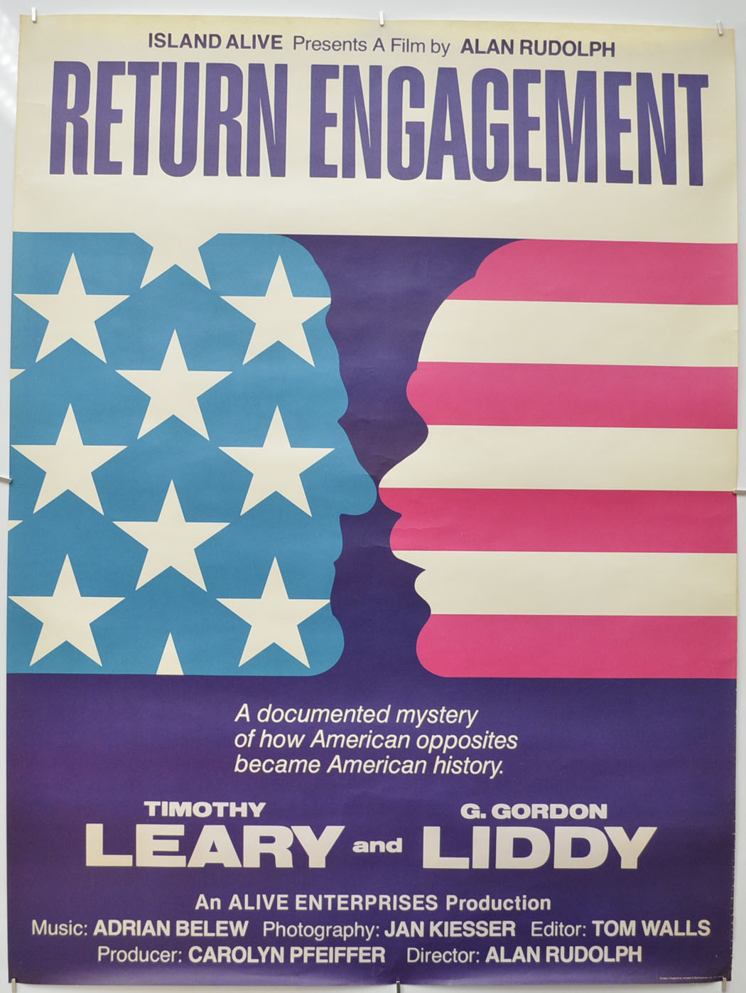 Return Engagement Original Quad Poster - Film Poster - Movie Poster