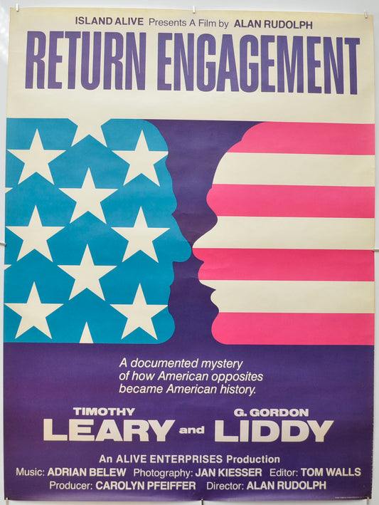 Return Engagement Original Quad Poster - Film Poster - Movie Poster